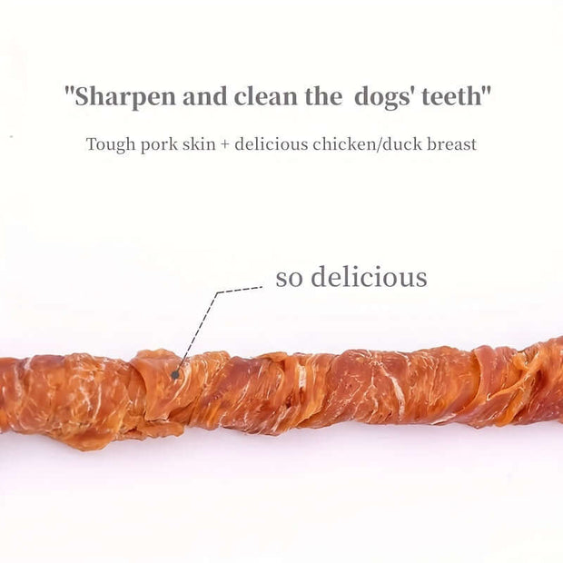 Premium Duck Wrap Dog Treats for Healthy Teeth and Training - Furulais