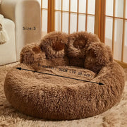 Soft Long Plush Cat Kennel Dog Kennel - Furulais