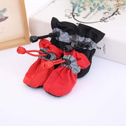 4pcs Water-Resistant Dog Shoes for Small Dogs - Furulais